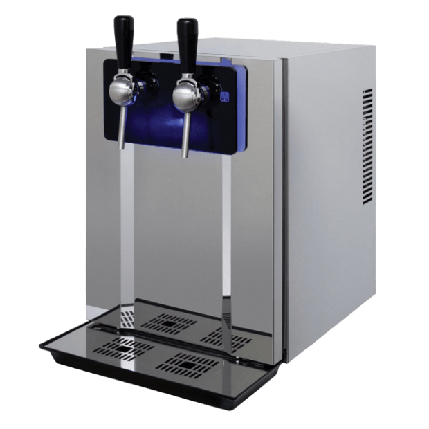 EcoPure Waters commercial filtration system with chilled still and sparkling water dispense