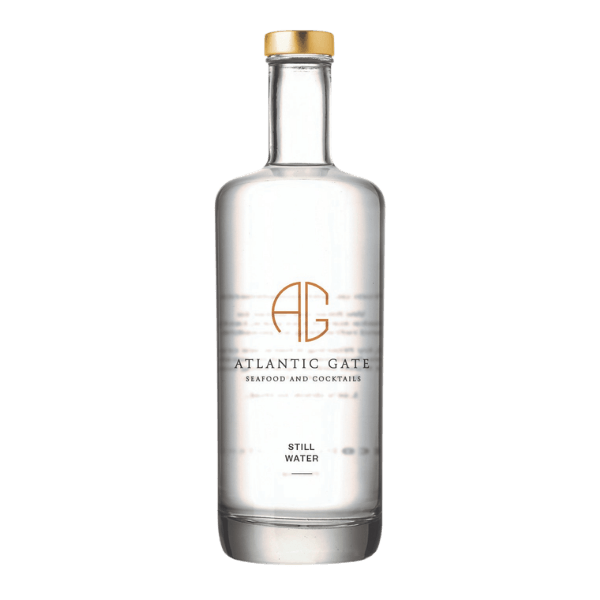 EcoPure Waters reusable, bespoke, branded glass bottles